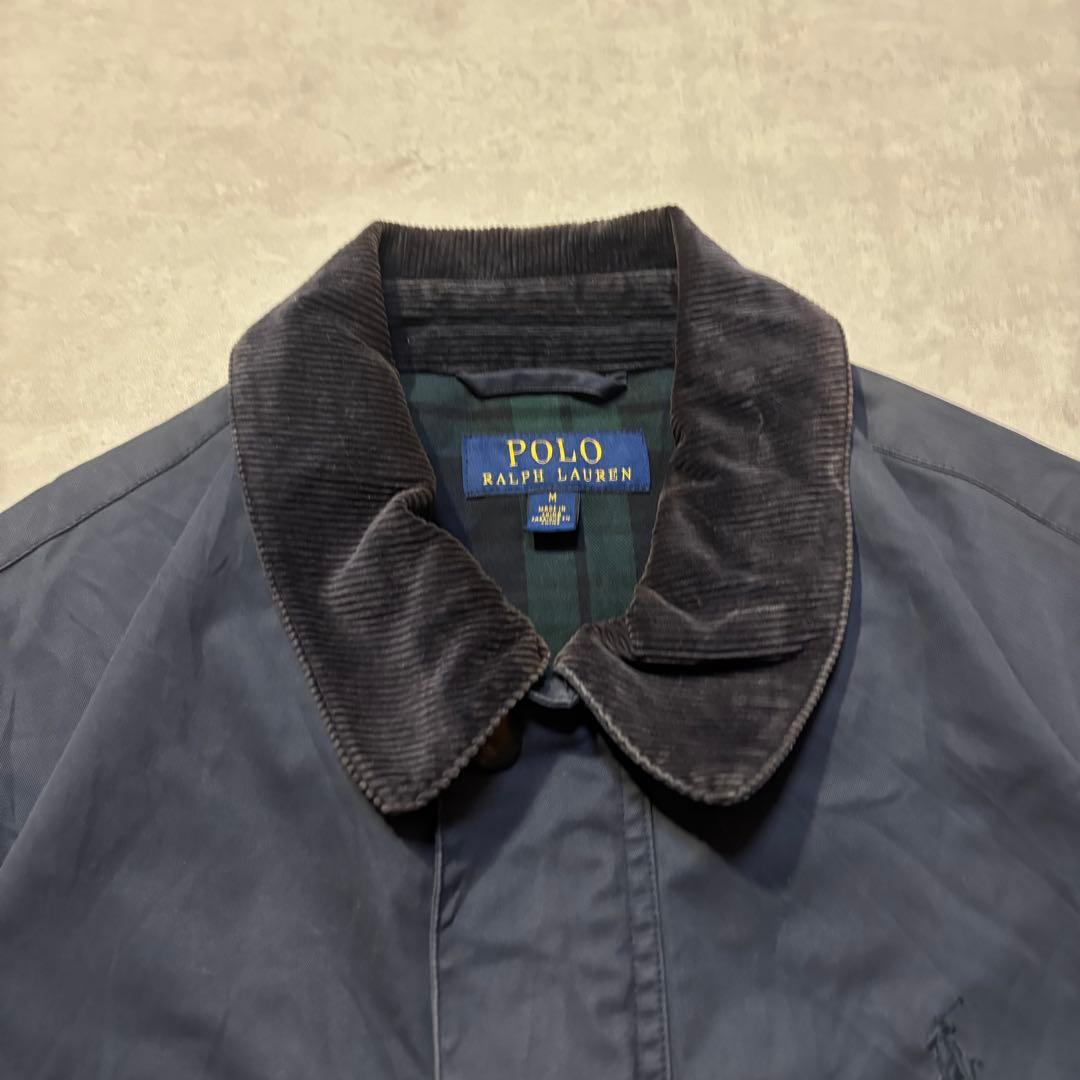 POLO Ralph Lauren スイングトップ 襟コーデュロイ 裏チェック