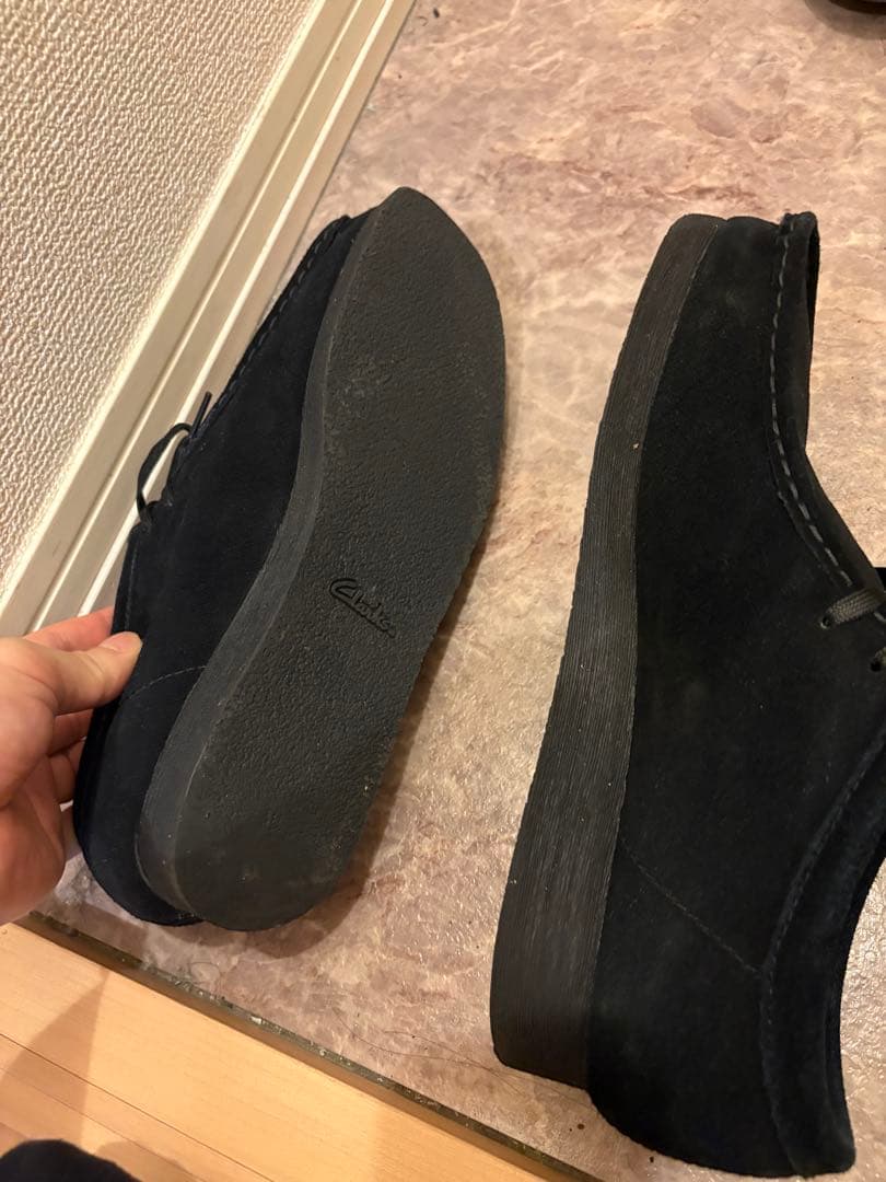 ハ*キ様 クラークス　ワラビー　黒