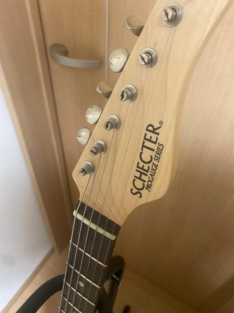 【Schecter】テレキャスター　赤系　美品