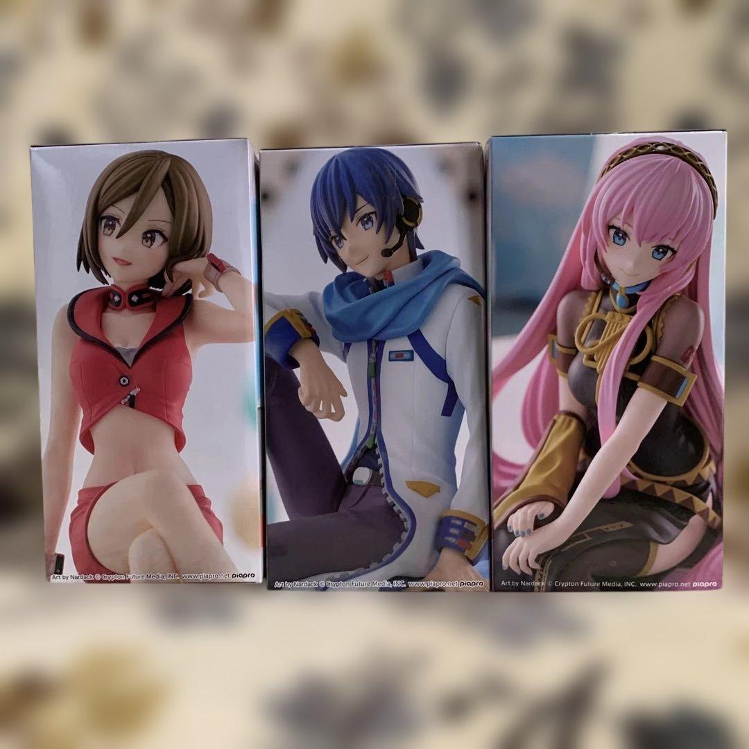 初音ミクぬーどるストッパーフィギュア 巡音ルカ・MEIKO&・KAITO