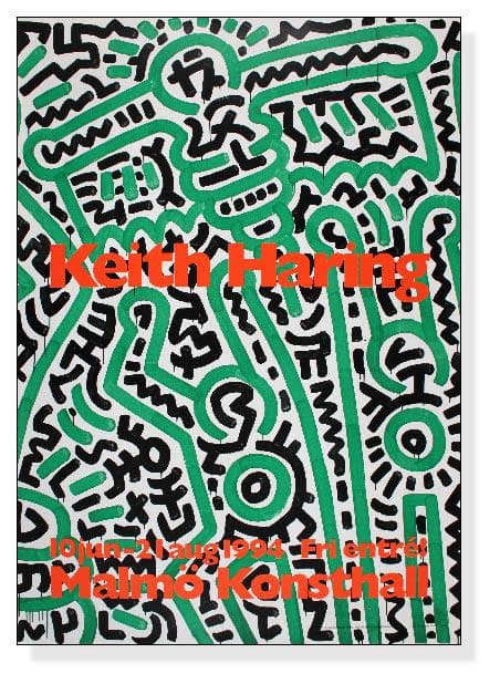 額装品/Untitled (For Maria) Detail/キース ヘリング