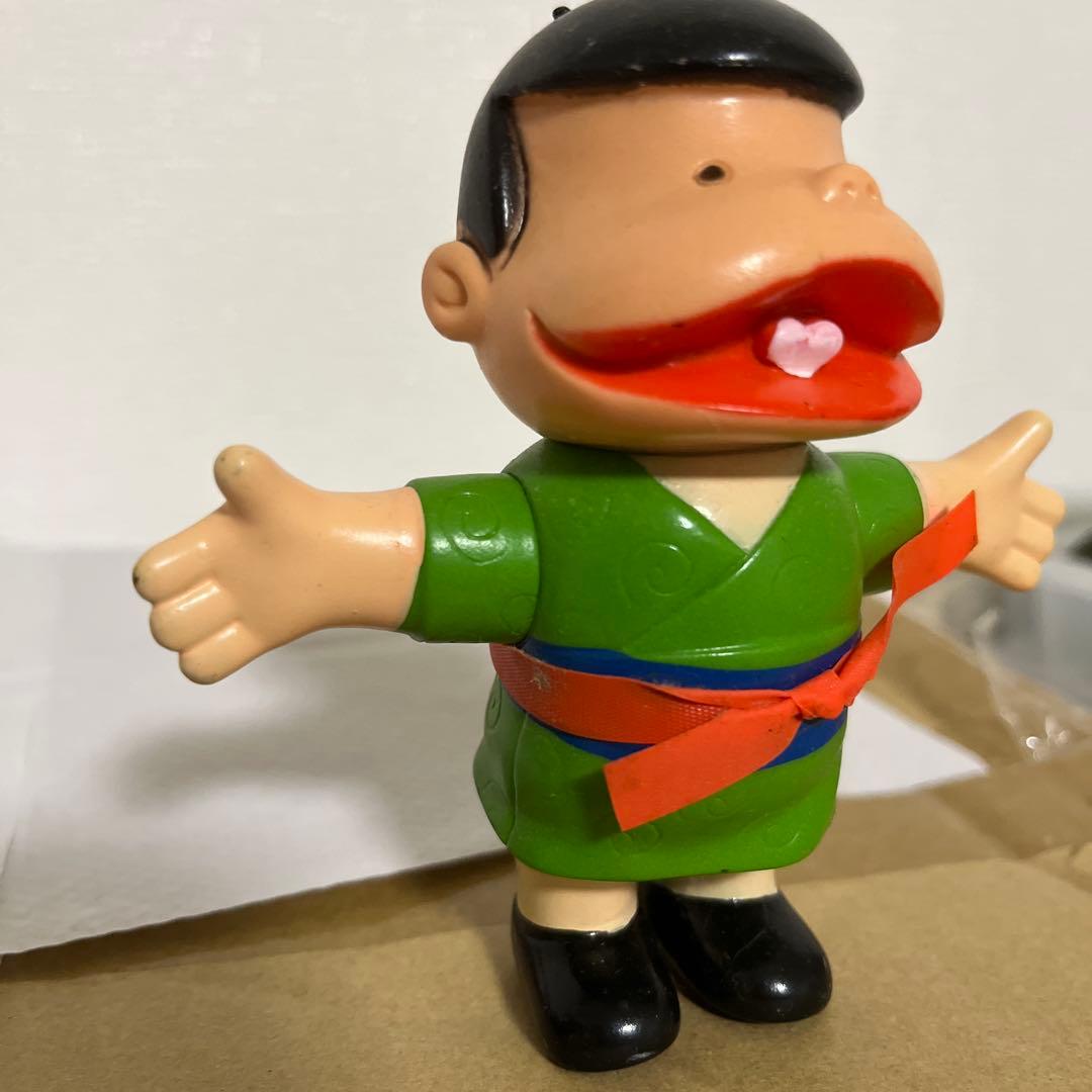 ⚠️レア　天才バカボン　パパ　ソフビ　丸越　当時物