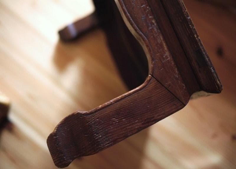 松の花台 盆栽台 煎茶道具 長方平卓 肥松指物 座卓