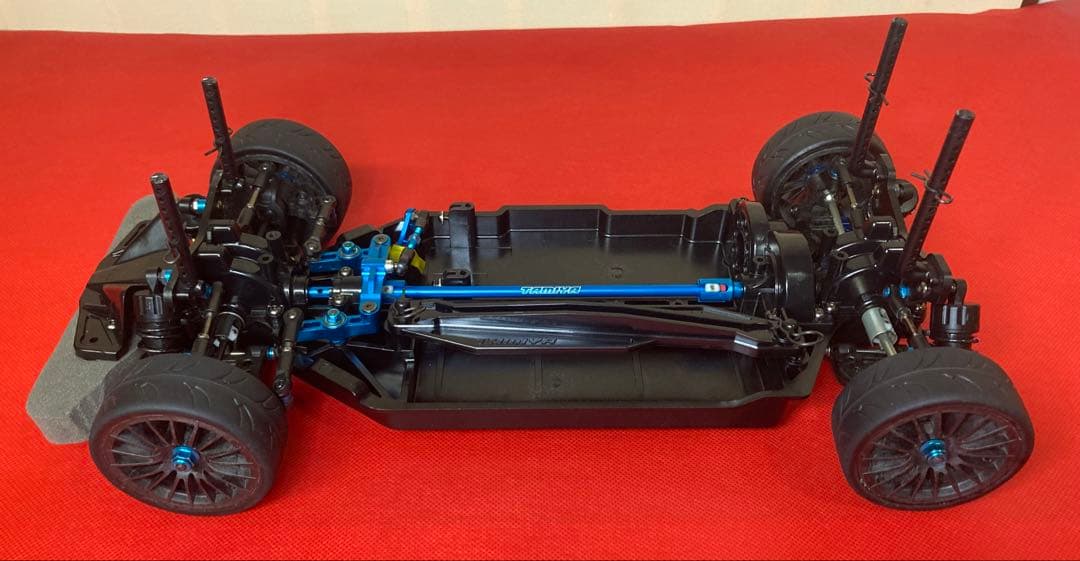 タミヤ　TT-02 TYPE-SRX au TOM’S GR Supra ボディ