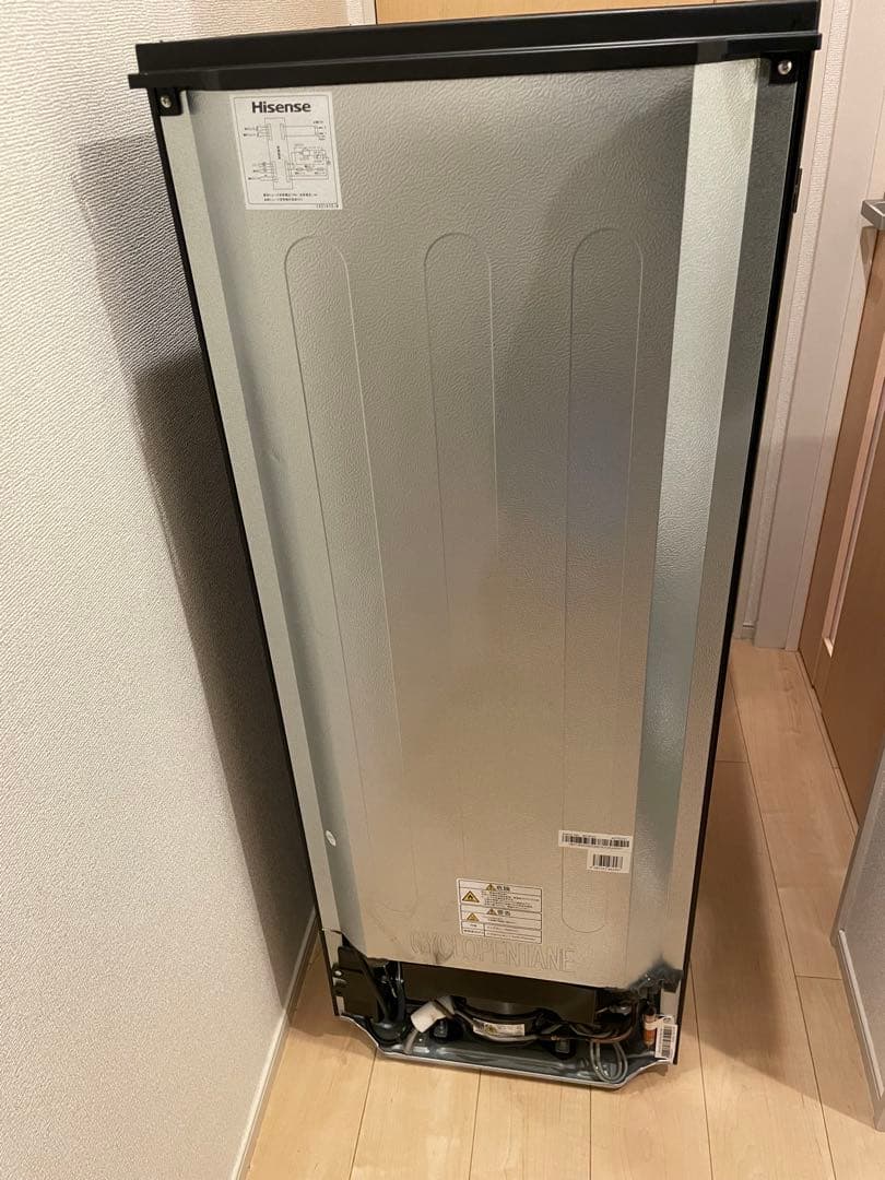 Hisense HR-G1501 ノンフロスト冷蔵庫 155L