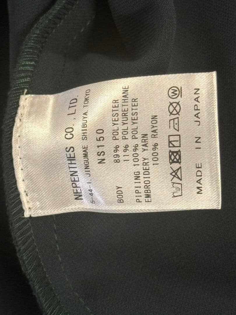 一*虎様 ニードルス　蝶刺繍 ブラックジャケット