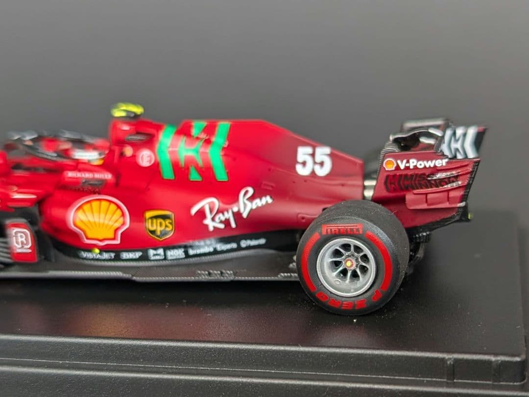 ルックスマート 1/43 フェラーリSF21 #55 サインツ MWデカール仕様