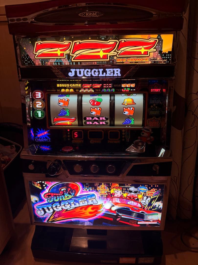 Sファンキージャグラー2 コイン不要機 パチスロ 実機 税込 北電子 S