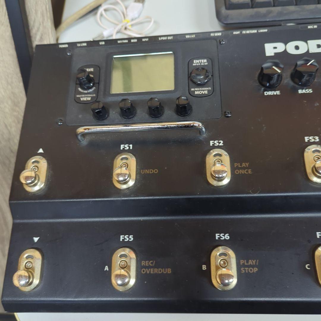 LINE6 ＰＯＤＨＤ500　マルチエフェクター 音響機器 ジャンク品