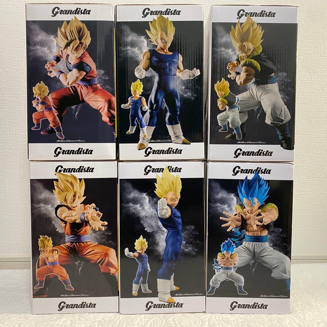 DBZ Grandista 孫悟空 ベジータ 魔人ベジータ ゴジータ 6種セット