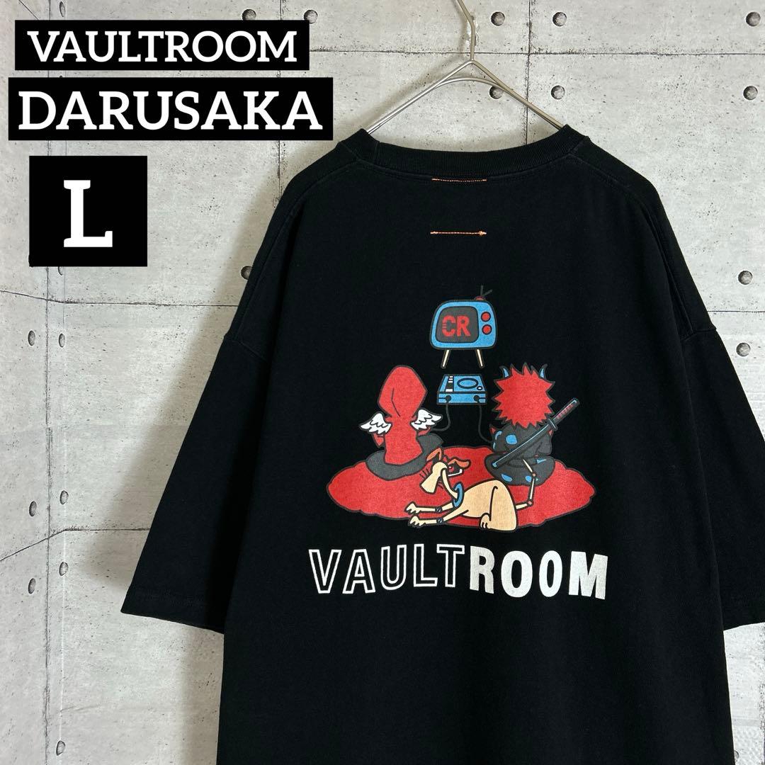 vaultroom DARUSAKA TEE L BLK だるま い ず ご っ ど