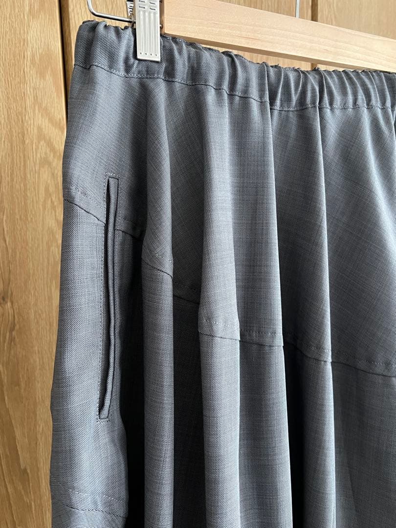 【極美品】コムデギャルソン　サルエルパンツ　グレー　S