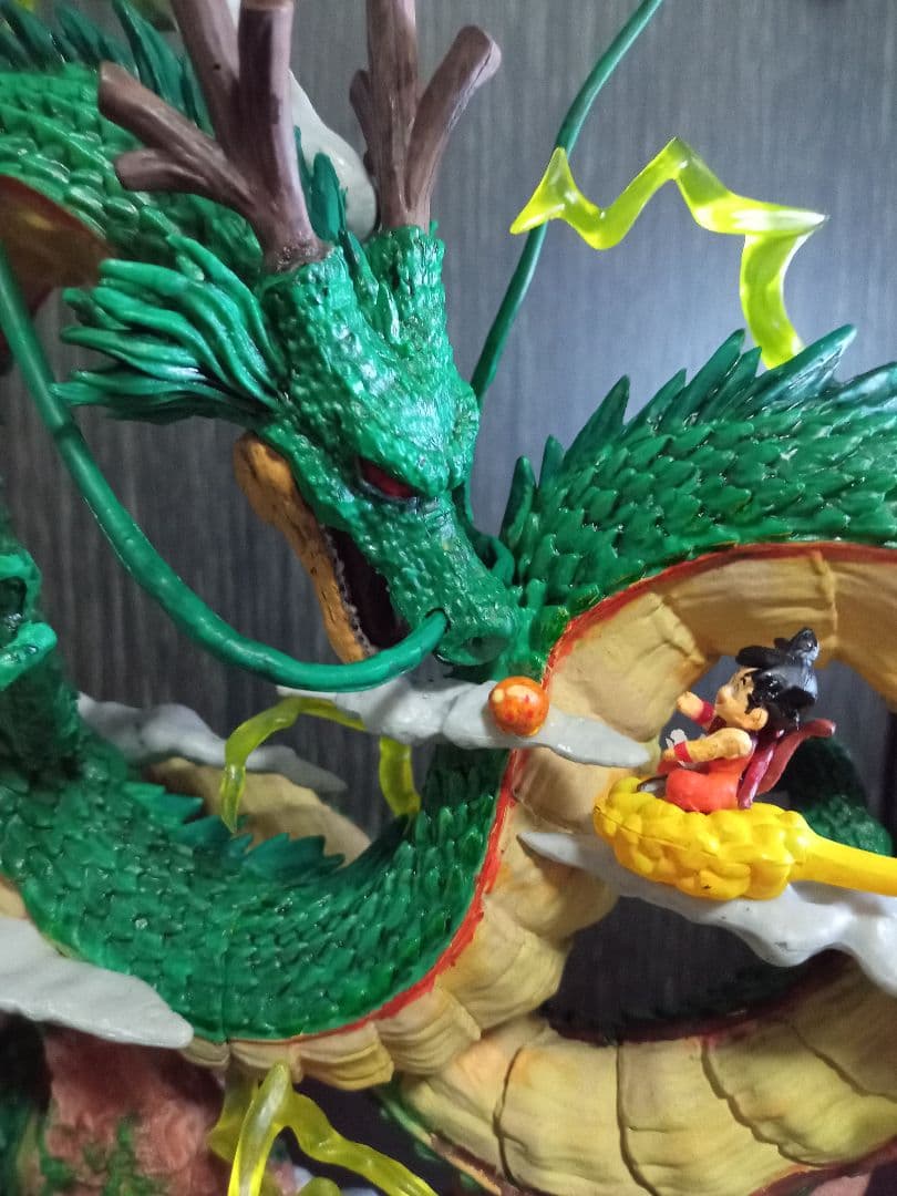 ドラゴンボール 神龍 フィギュア リペイント 孫悟空 シェンロン