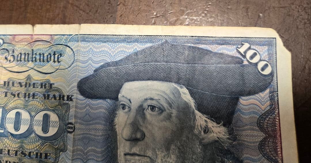 旧ドイツマルク紙幣 140マルク分