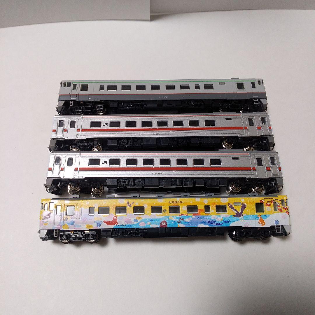 2024年花たびそうや号再現セット　キハ40恵み、急行色　キハ54北海道Nゲージ