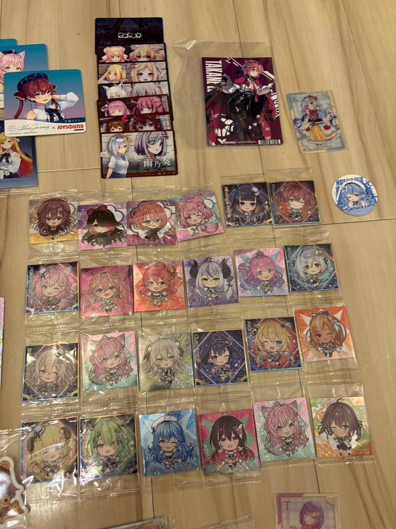 ホロライブステッカー・カードまとめ売り88枚