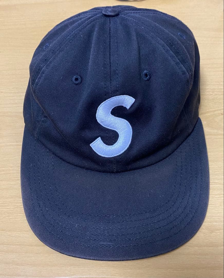 SUPREME キャップ Sロゴ