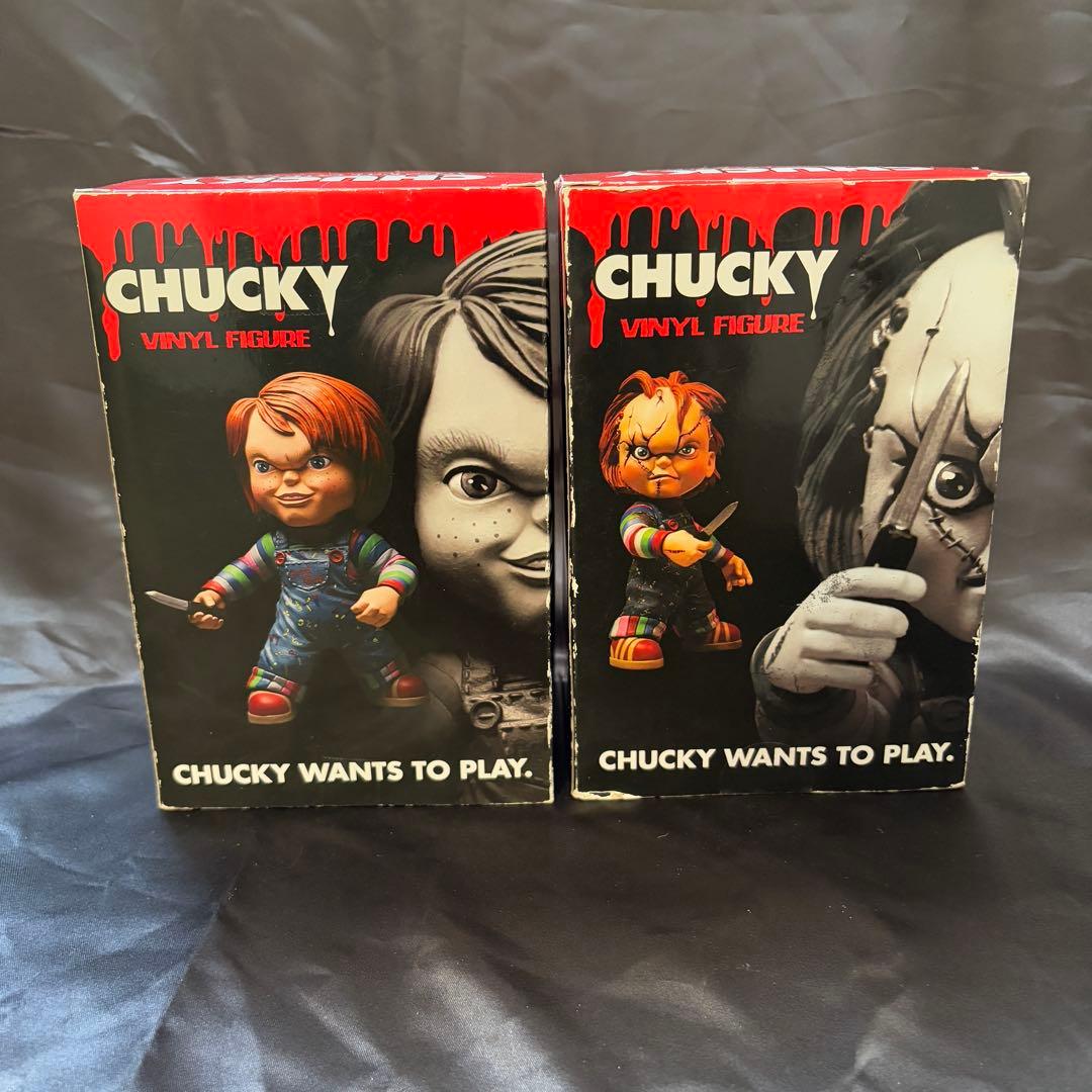 CHUCKY チャイルドプレイ　フィギュア　2体セット　メズコトイズ