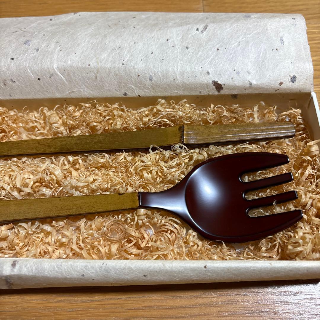 伏見真樹さん作　サラダサーバー