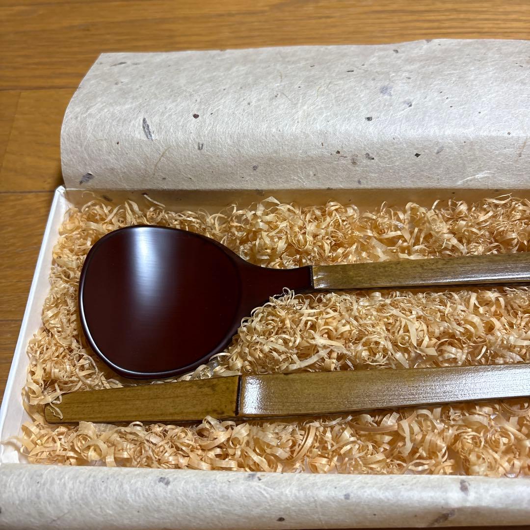 伏見真樹さん作　サラダサーバー