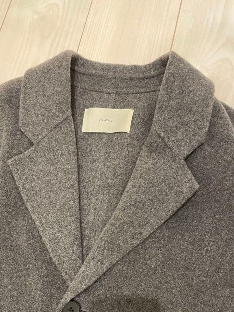 todayful Wool Over Coat 38 極美品 - メルカリ