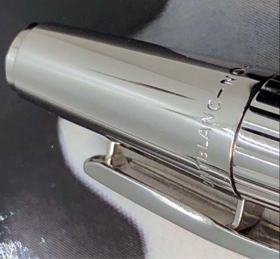 ⭐️金運アップ頂点の総プラチナ張り⭐️No1957レアな初期型S&S⭐️モンブラン社⭐️