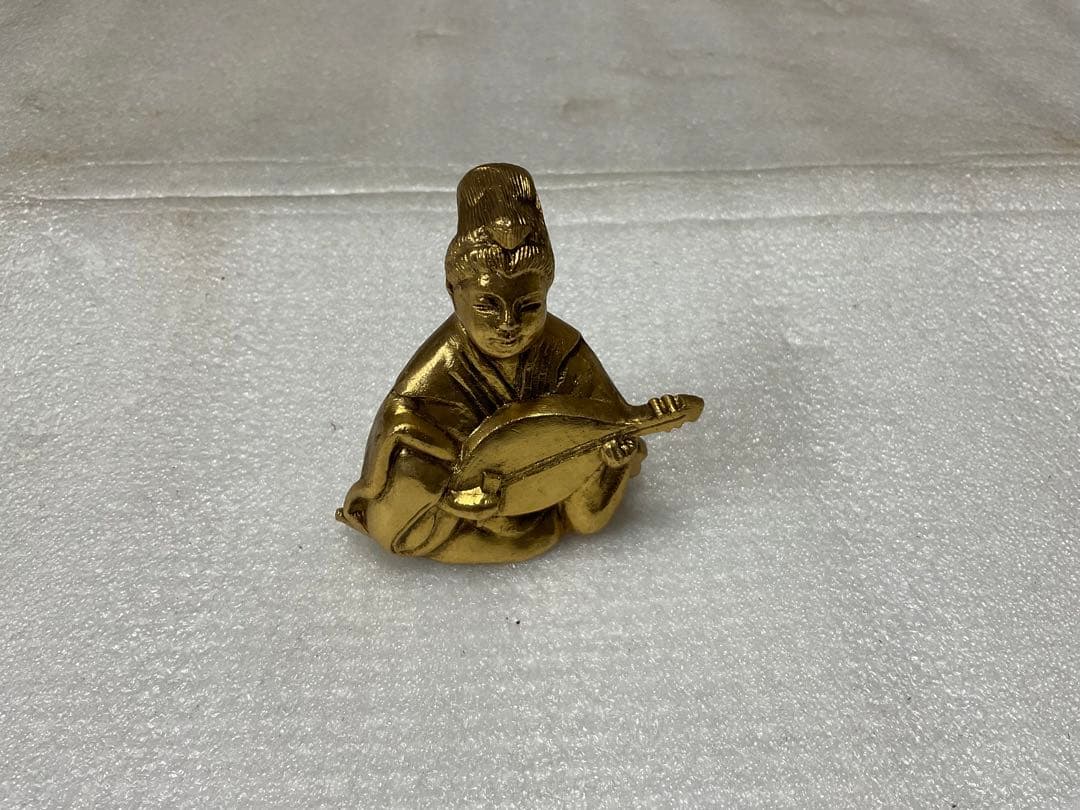 鉄製・七福神。総重量／1.7kg【ケース無し、重量がございます】。