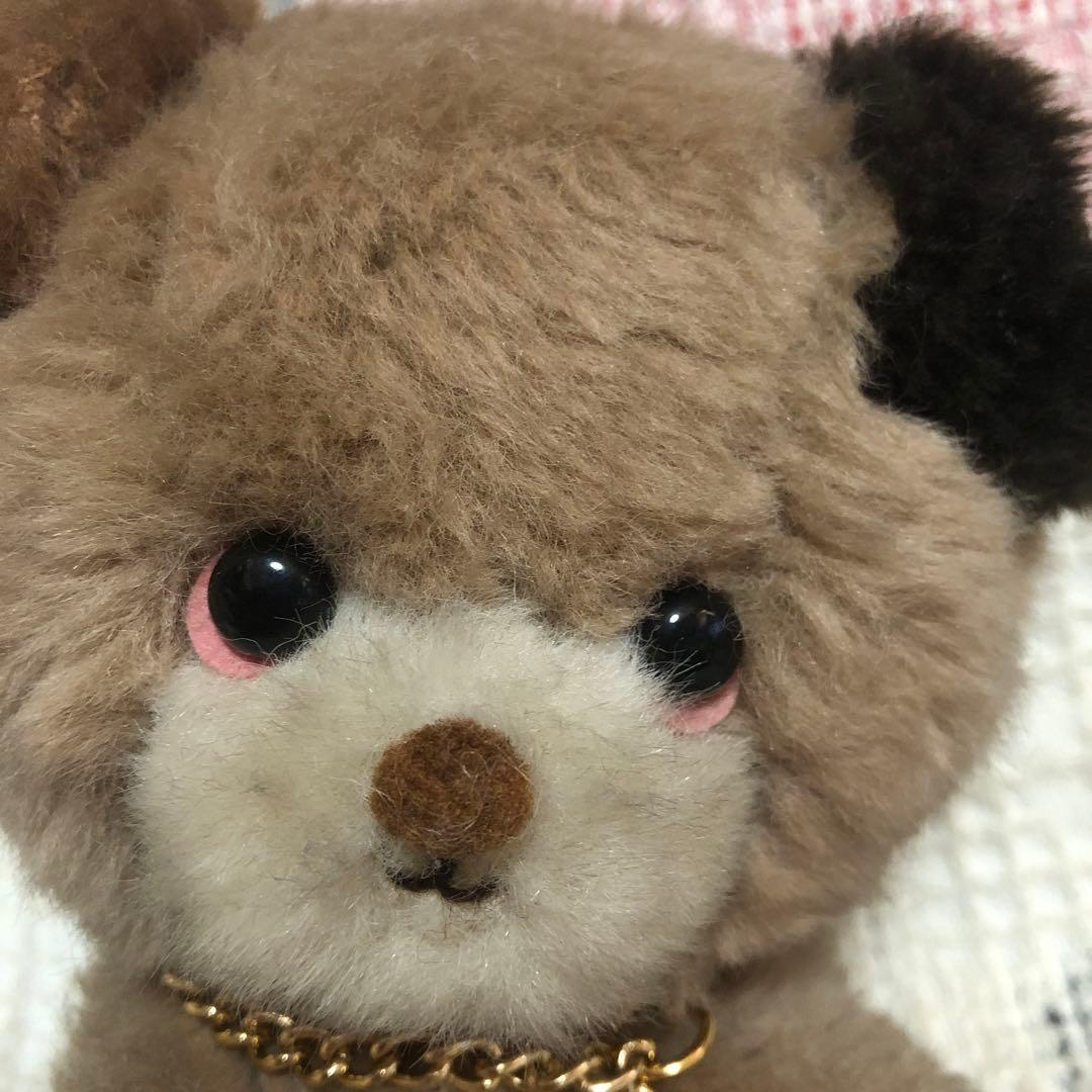 昭和レトロ　ヴィンテージ 犬　ぬいぐるみ　中古品