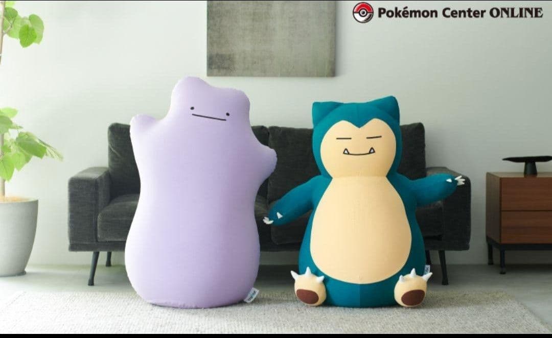 新品未開封 ポケモン カビゴン ヨギボー クッションビーズソファYogibo