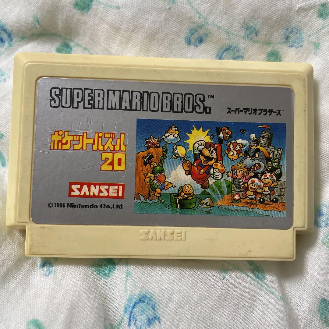 スーパーマリオブラザーズ ポケットパズル 1986 - メルカリ