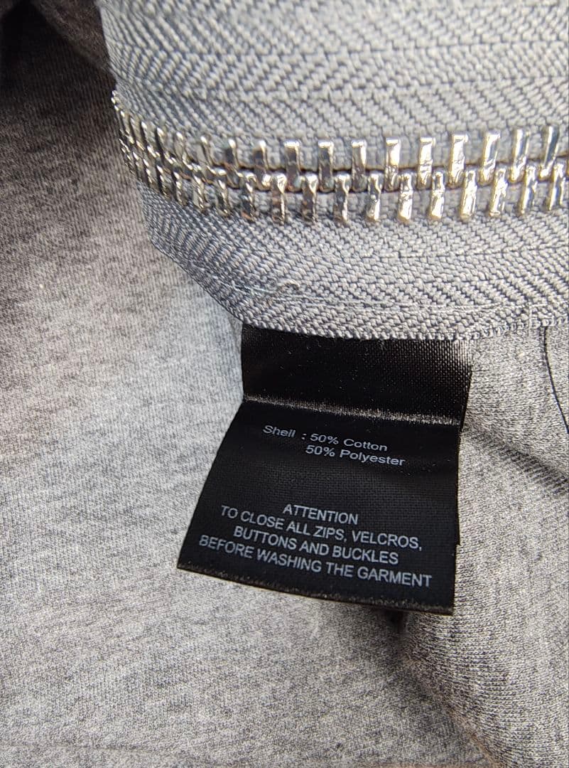 【新品未使用】BALR.　ボーラー　プルオーバーパーカー　グレー　M