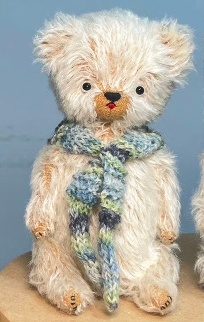 ぺっする仔熊ちゃん テディベア アーティストベア ハンドメイド 海外作家様