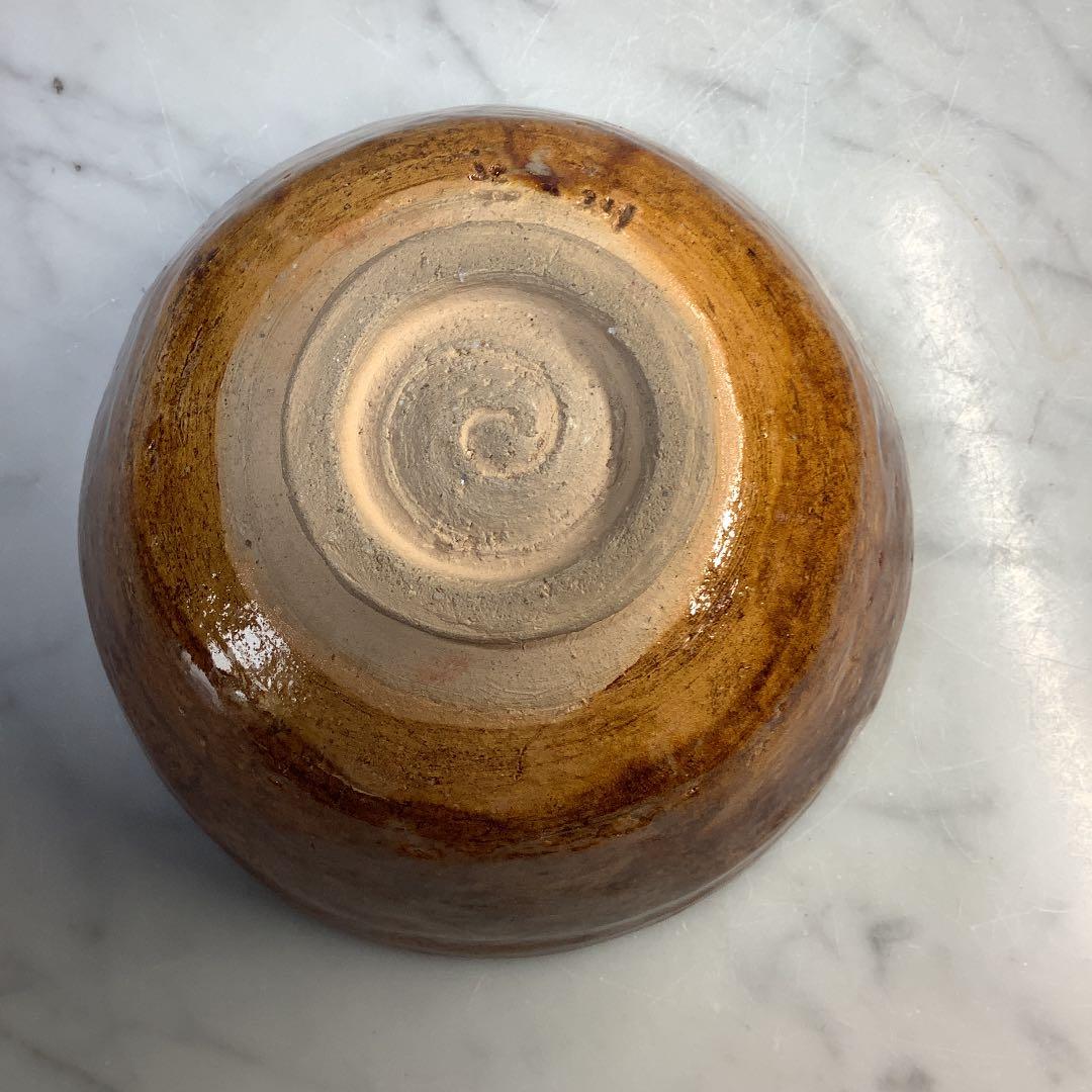 笹川焼　楽焼　茶碗　折谷隆一作　桐箱