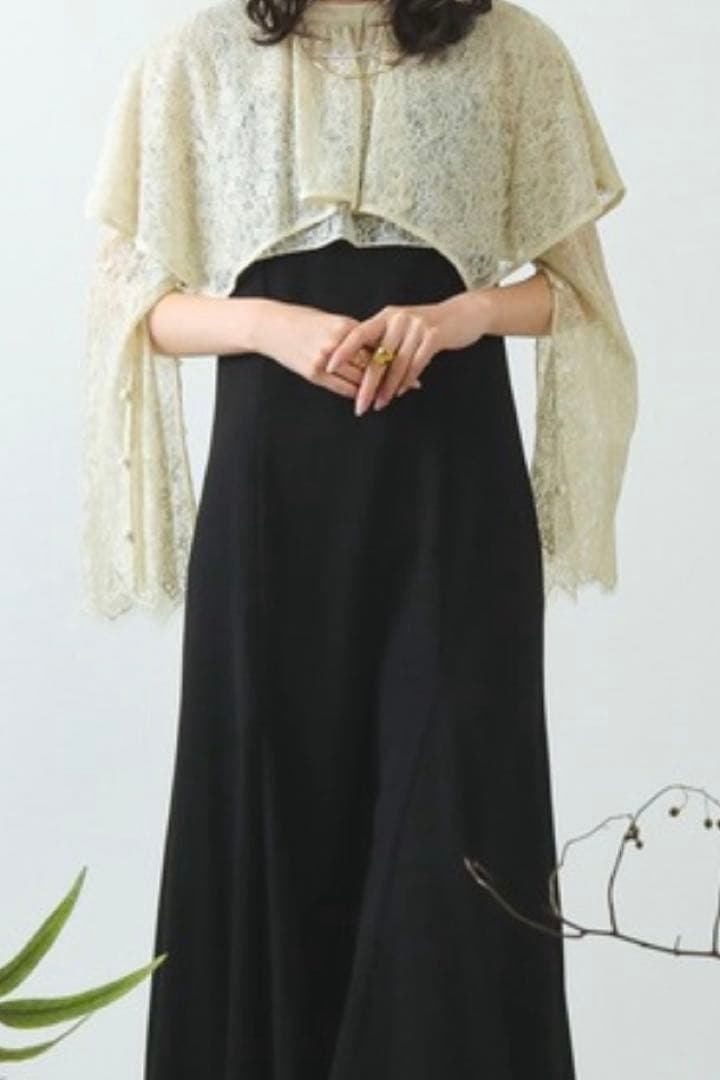 さ*た様 kana ドレス 参列ドレス お呼ばれドレス ボレロ付き ブラウン