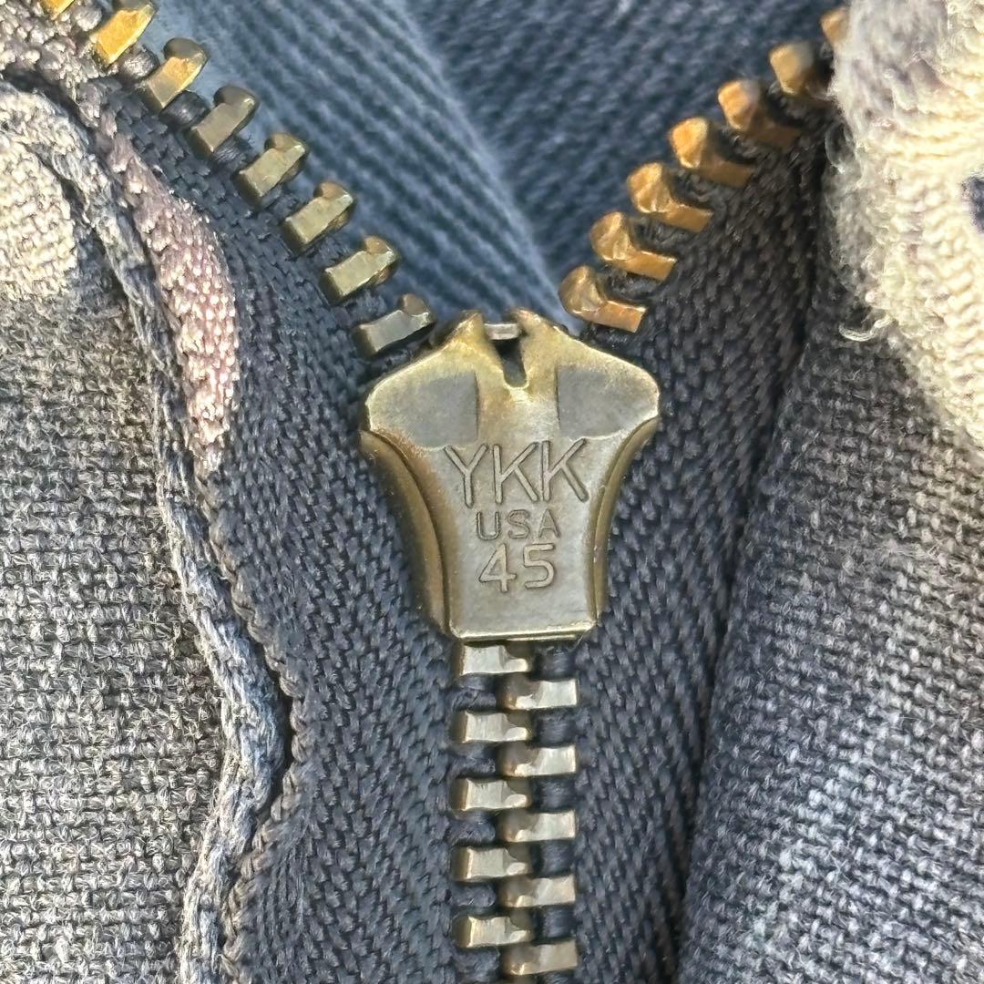 90s usa製 Dickies チノパン チャコールグレー ワイド 鬼フェード 美品