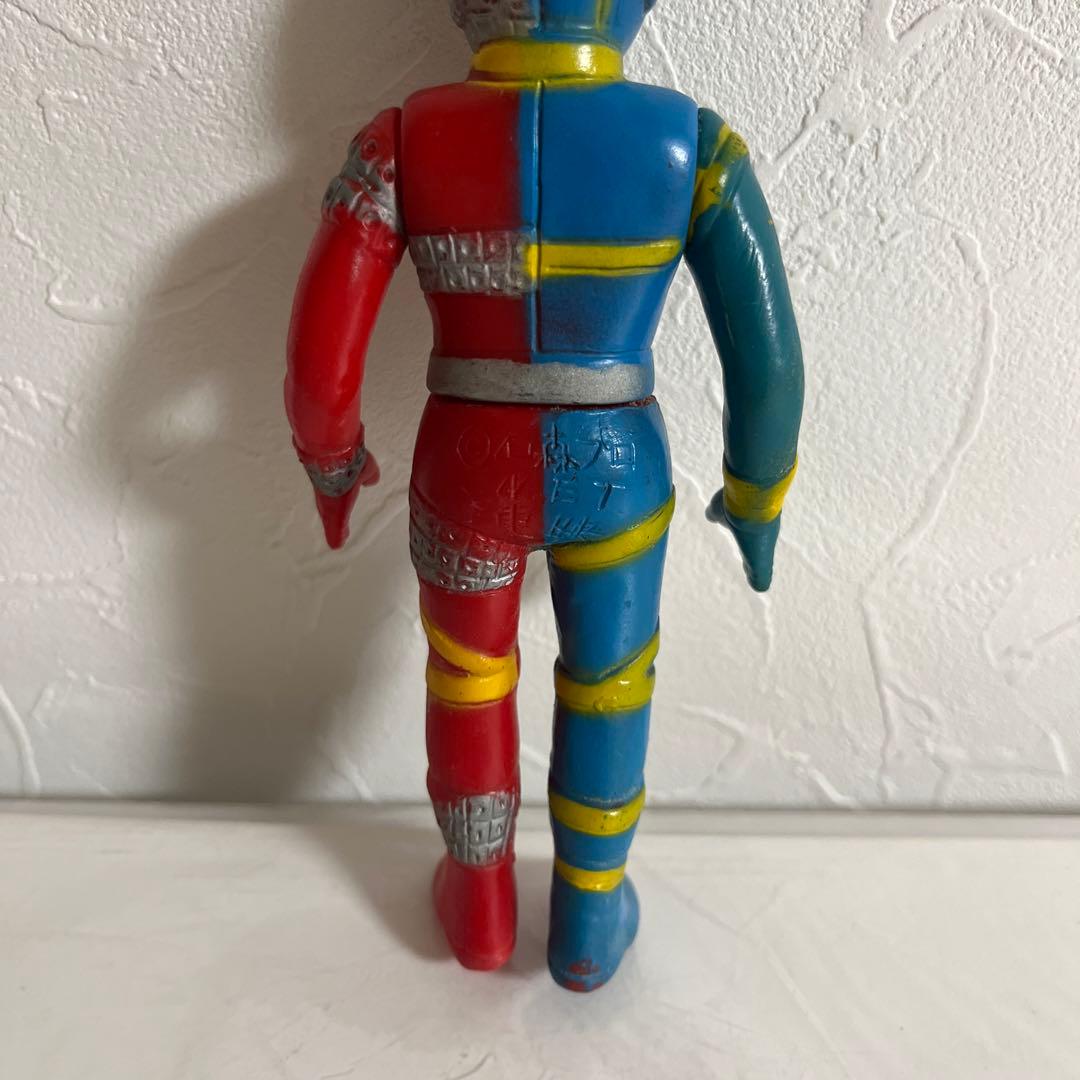 ⚠️貴重・レア　黒目　キカイダー　ソフビ　当時物　昭和レトロ　ミドルサイズ