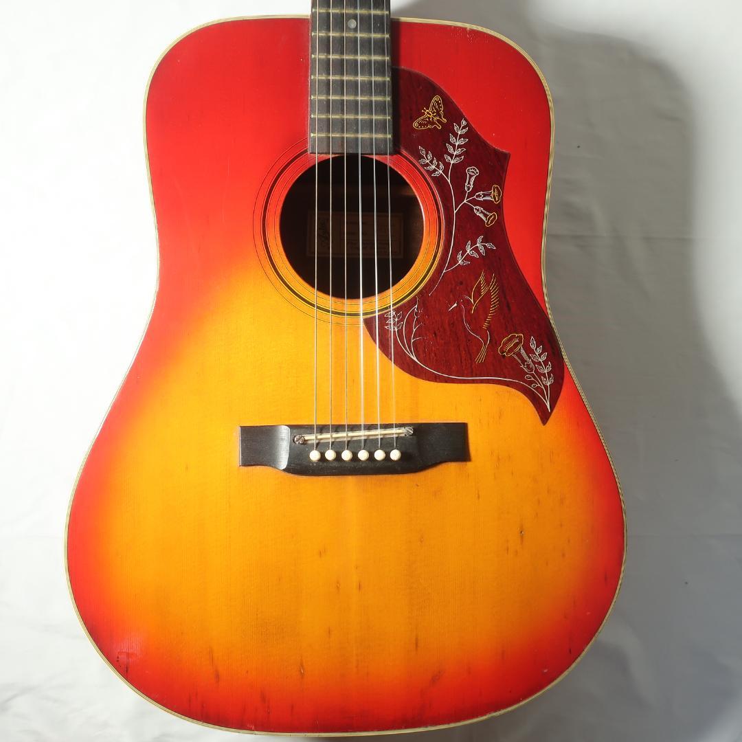 Aria ハミングバードタイプ アコースティックギター チェリーサンバースト