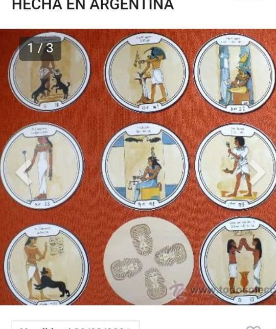 Tarot EGIPCIO EDICION ESPECIAL アルゼンチン製