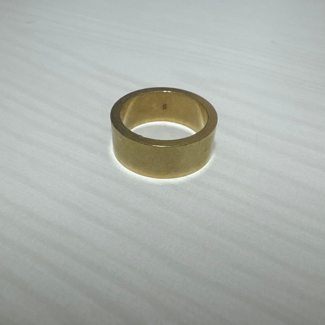 メゾンマルジェラ　ロゴ　ワイドリング