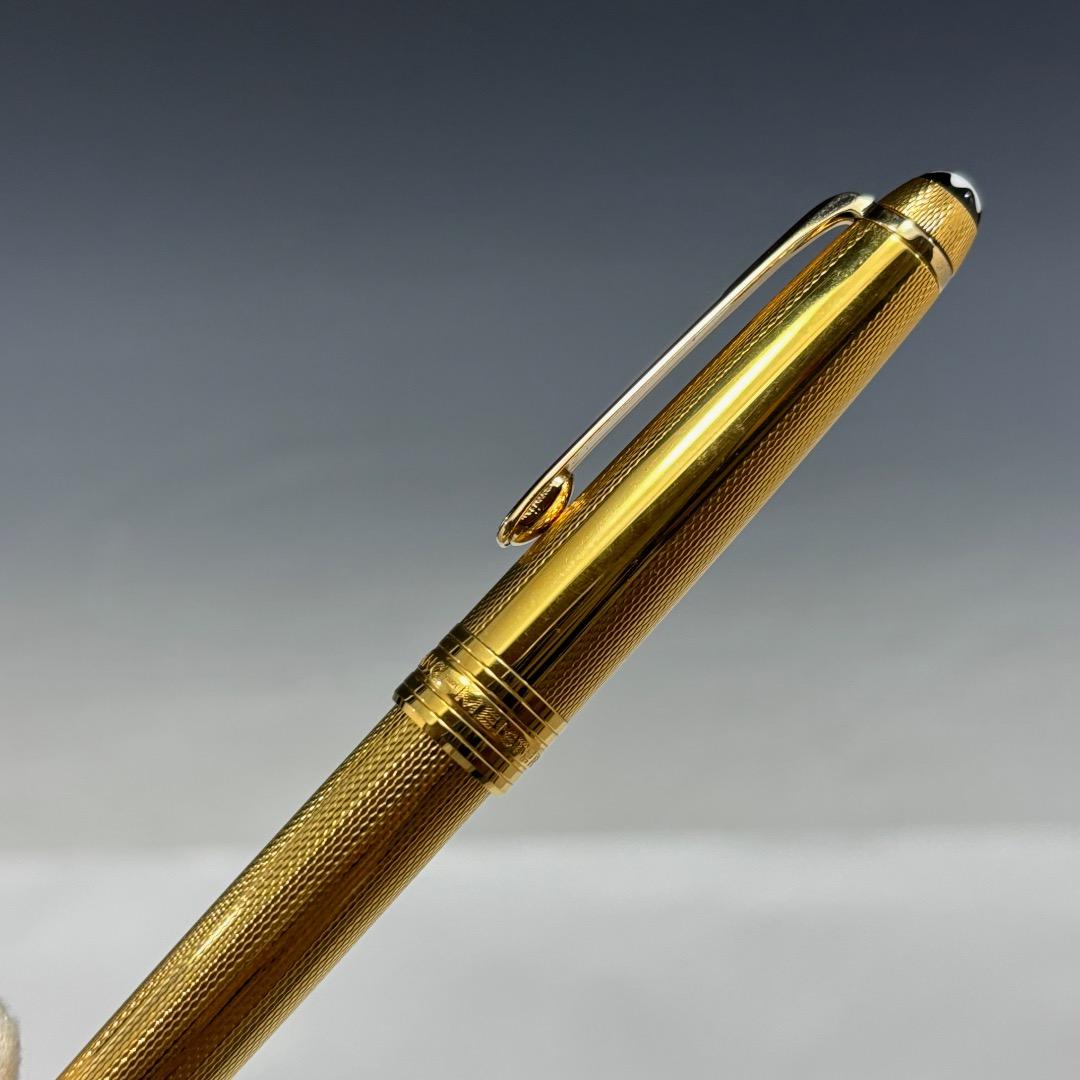 状態良【モンブラン本物】万年筆/マイスターシュテュック/ソリテール