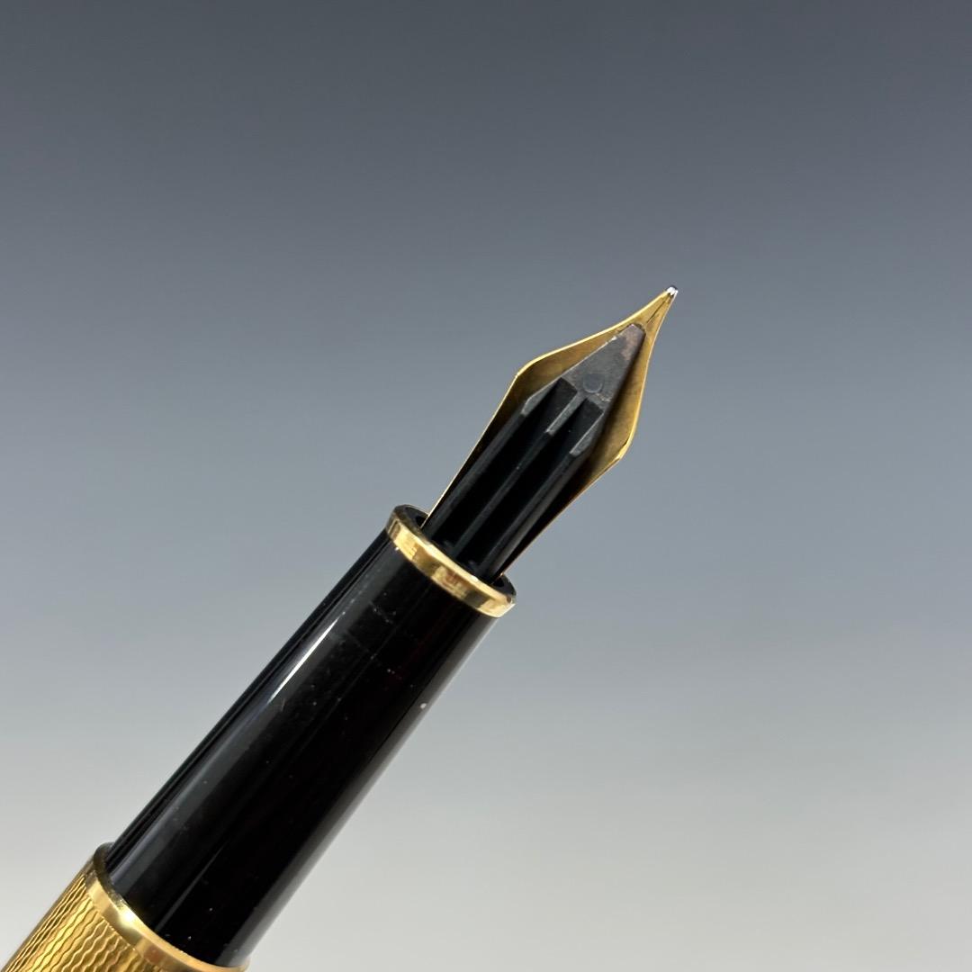 状態良【モンブラン本物】万年筆/マイスターシュテュック/ソリテール