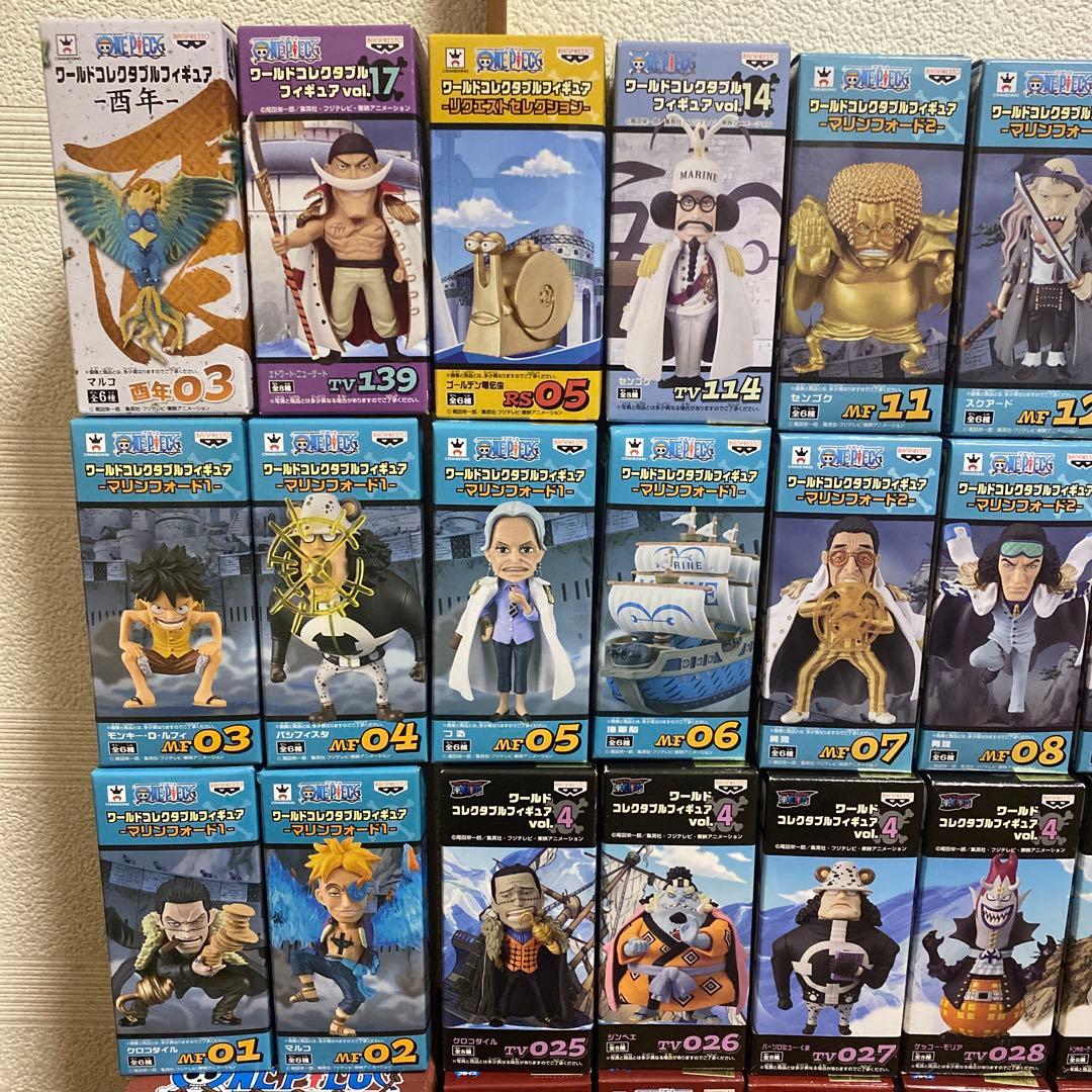 ワンピース ワーコレ マリンフォード頂上決戦セット