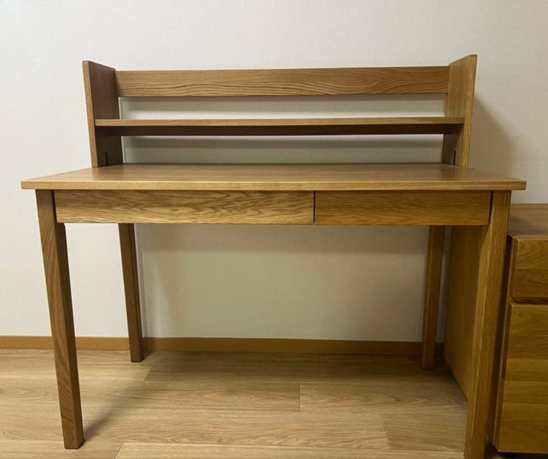 MUJI 無印良品 上置き棚※デスク、キャビネット別売り