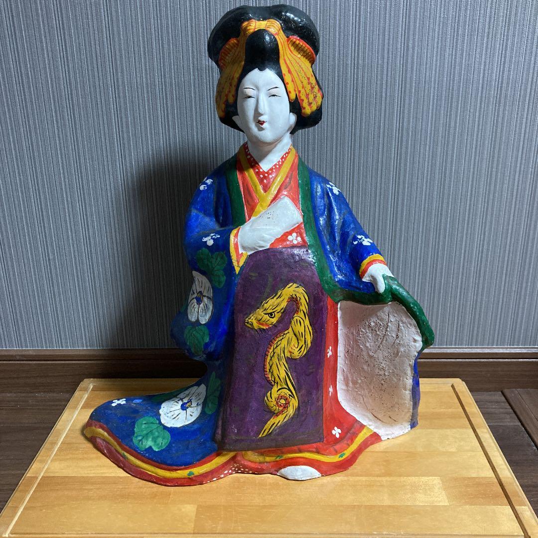 郷土玩具 中野土人形 | 長野県中野市 中野土人形 ひな人形 立ケ花