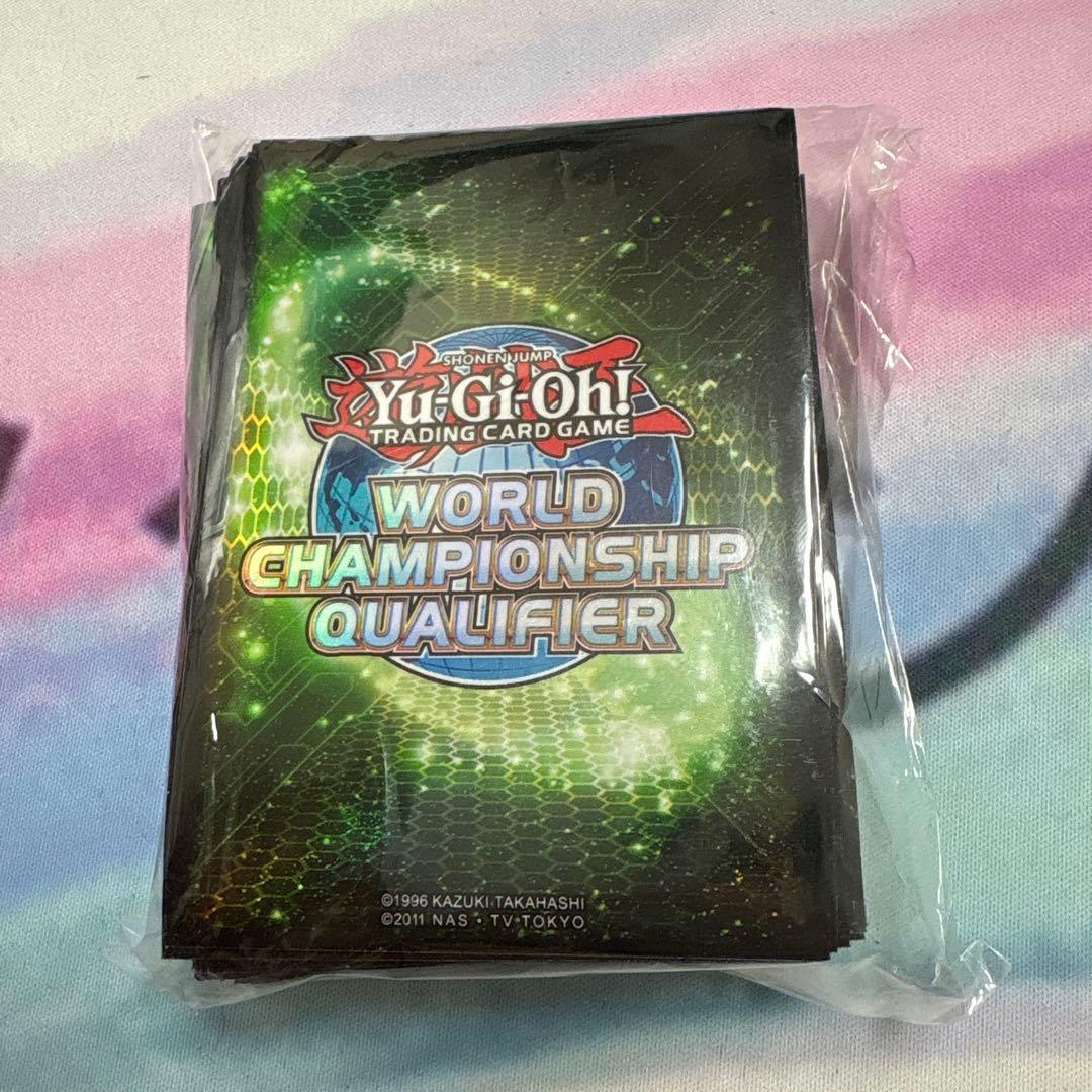 遊戯王 スリーブ WCQ 2013 緑 93枚