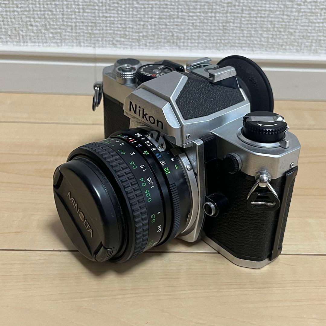 ニコン＋コシナ】NIKON FE＋Cosina 24mm F2.8 MC