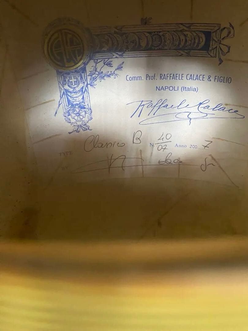 お値下げ中　カラーチェCalace マンドリン　クラシコBClassicoB