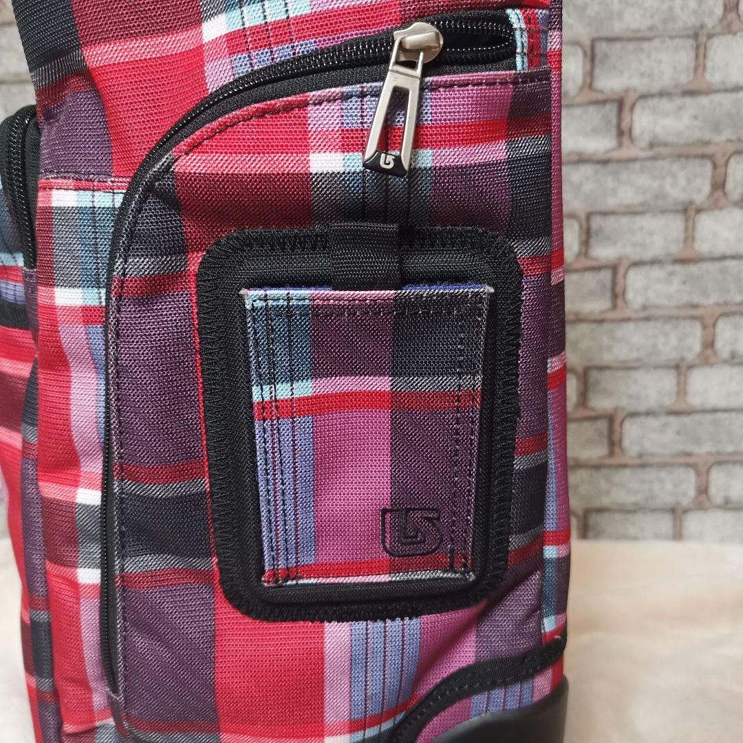 BURTON バートン キャリーケース キャンバス 多機能 チェック 多収納