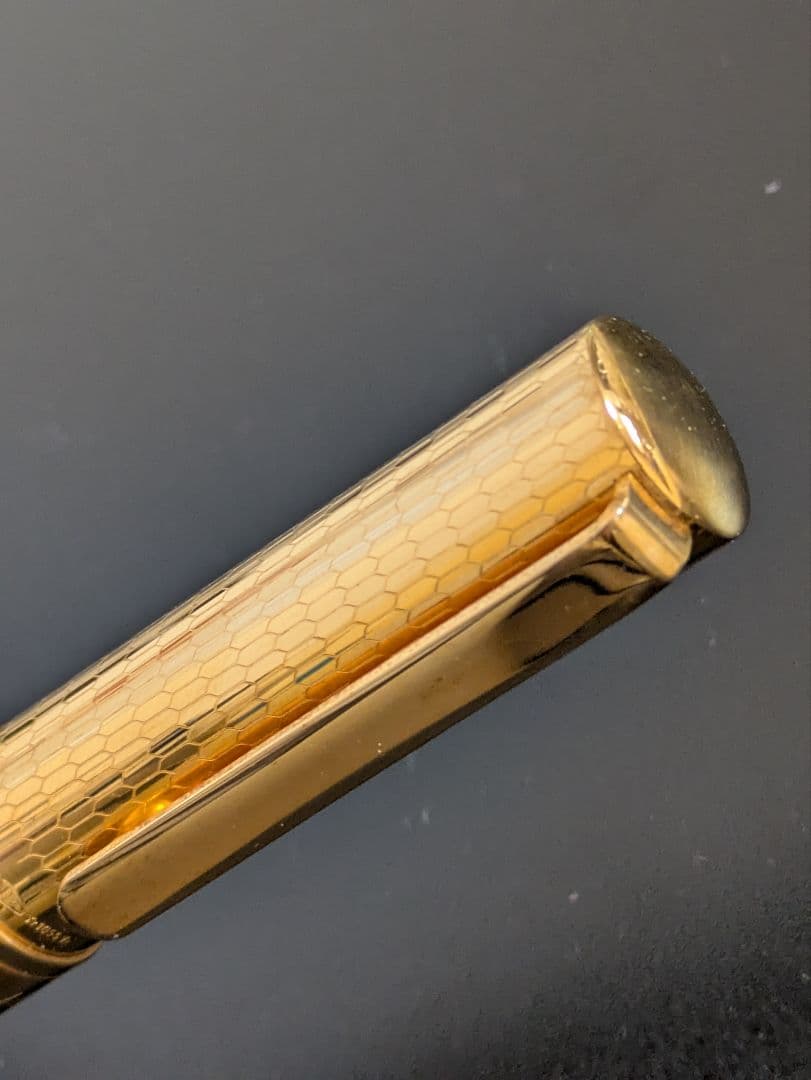 蘭王様】【ソリッドゴールド】ラレックス 50周年万年筆 8金無垢 14金ペン先