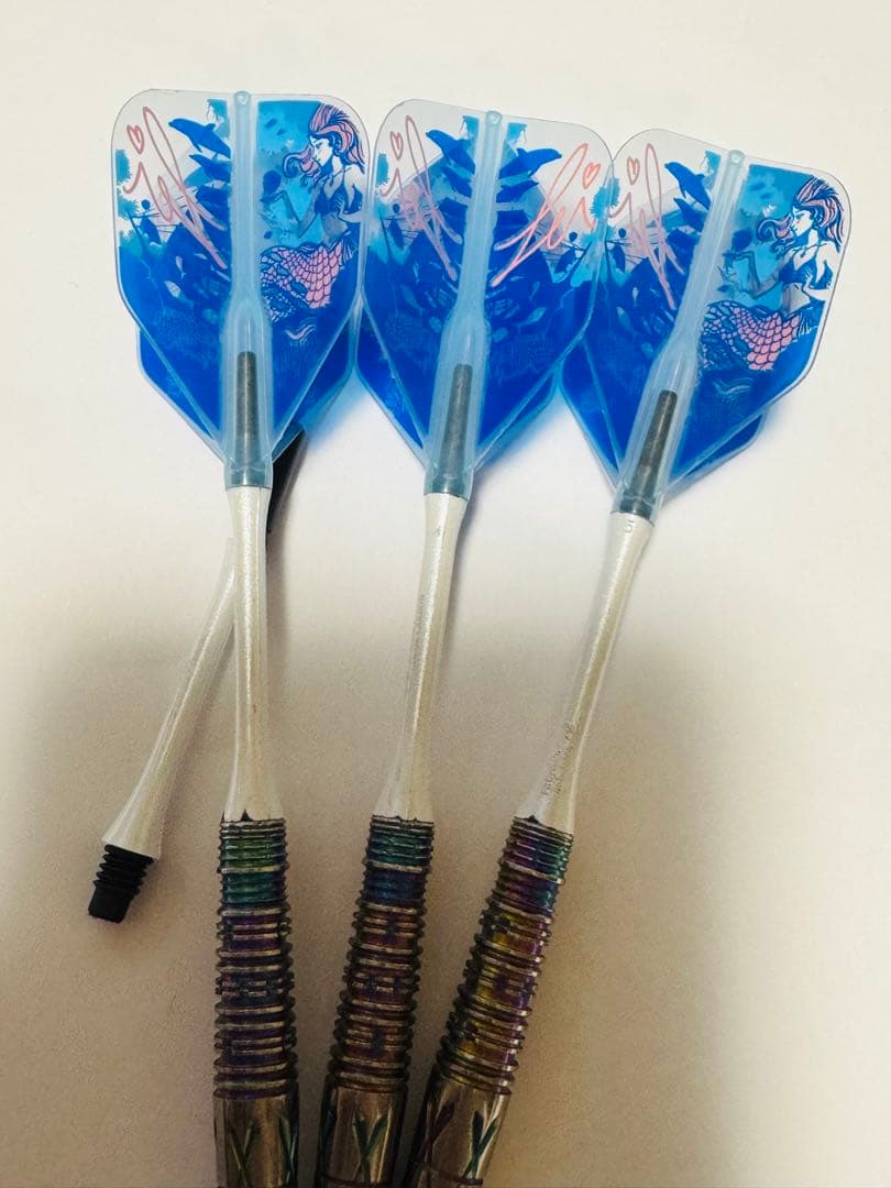 ダーツ　one80 ウロボロス4 レインボー 19g オマケ付き